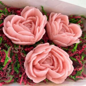 3 Piece Handmade Goat's Milk Soap Valentine's Day Box